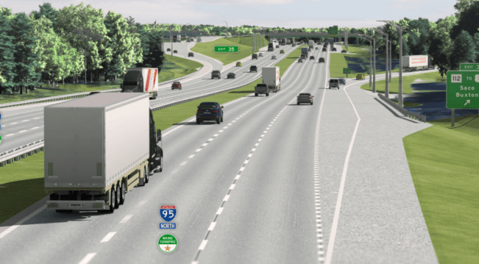 I-95 Lane Restrictions for Bridge Work in Hampden and Plymouth Maine I-95 Traffic | I-95 Construction | I-95 Exit Guide